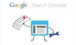 Nasdílení search console