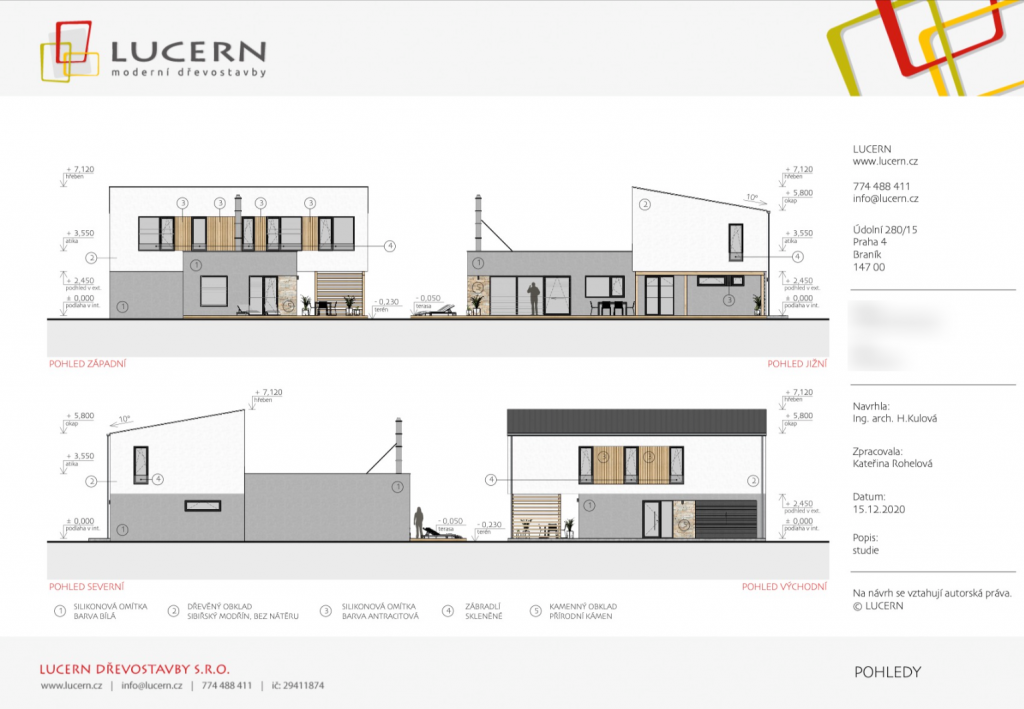 LUCERN - ukázky z architektonické studie